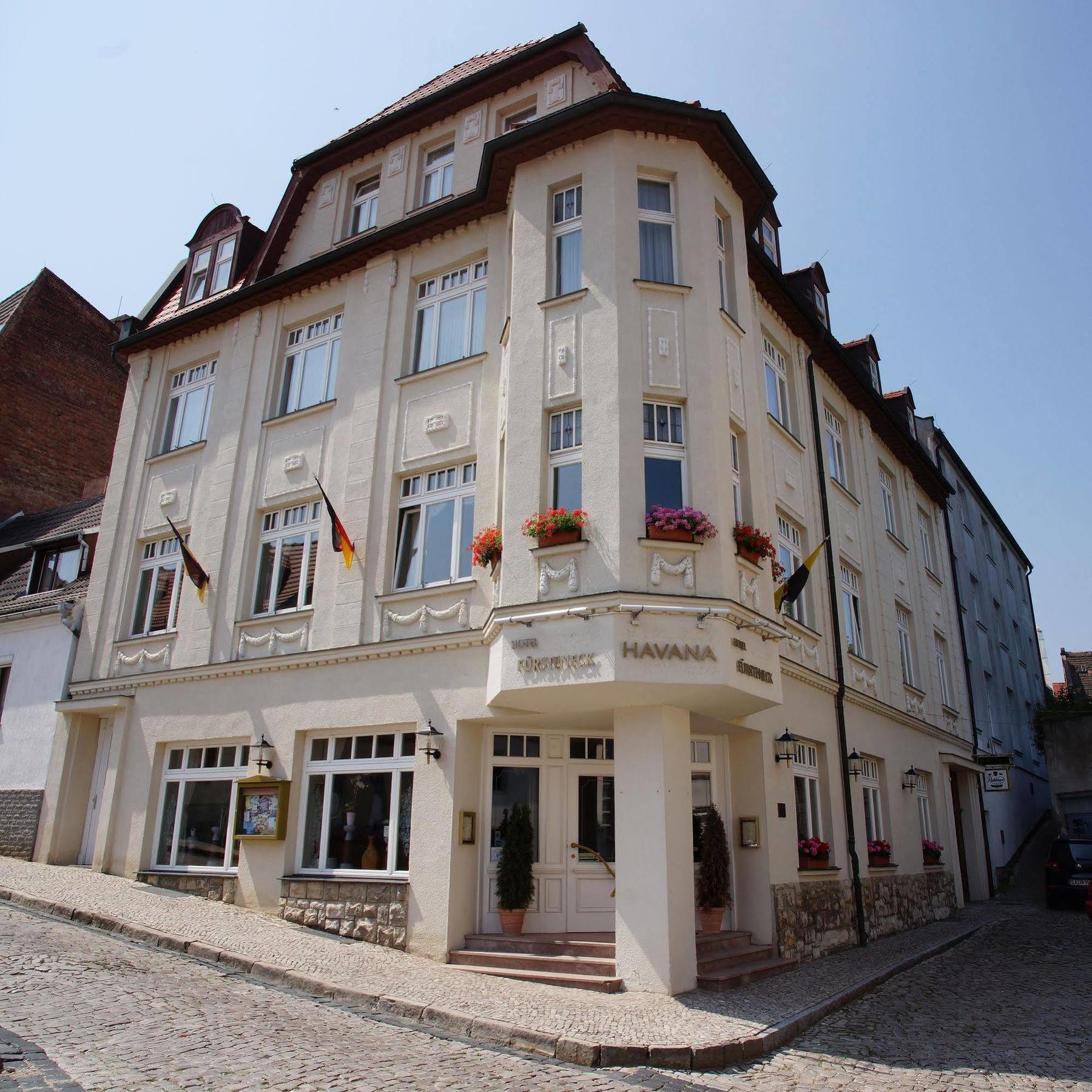 Hotel Fuersteneck Bernburg Eksteriør billede